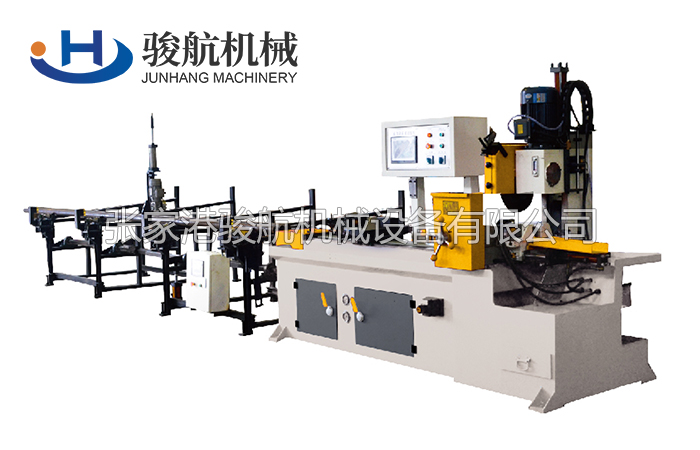 全自動(dòng)管材加工生產(chǎn)線(自動(dòng)上料、切割、倒角)